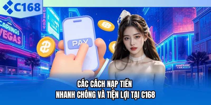 Các bước thực hiện nạp tiền C168 dễ dàng Các bước thực hiện nạp tiền C168 dễ dàng